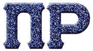 Greek Glitter Text - 7 colors