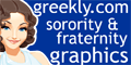 greekly.com Sorority & Fraternity Graphics